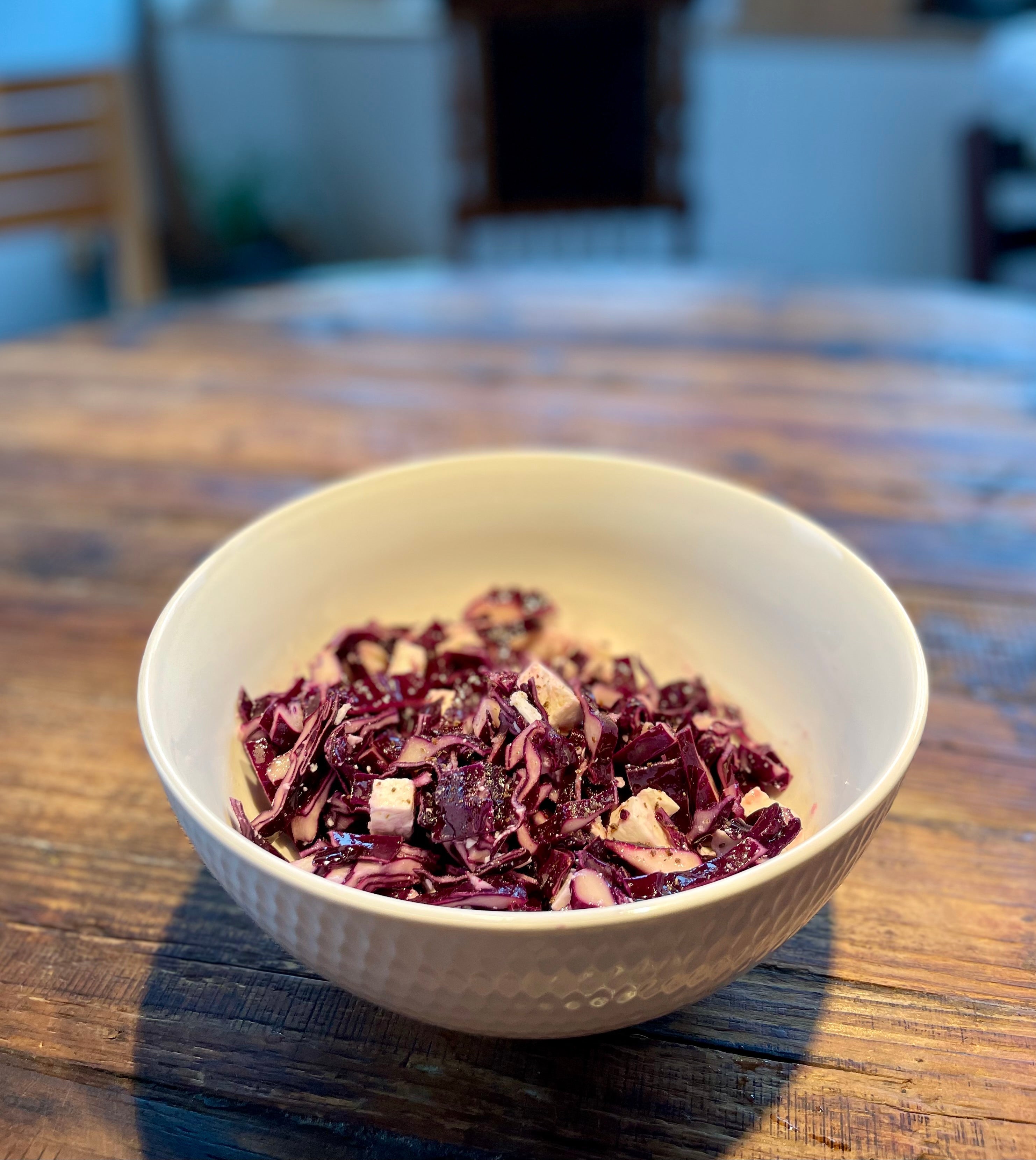 Krautsalat mit Feta