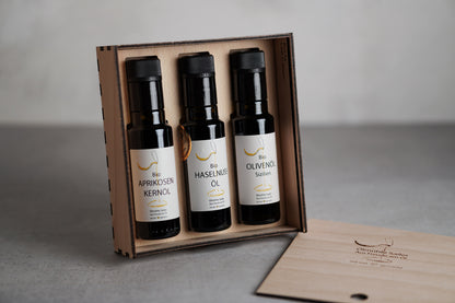 Geschenkbox aus Buchenholz