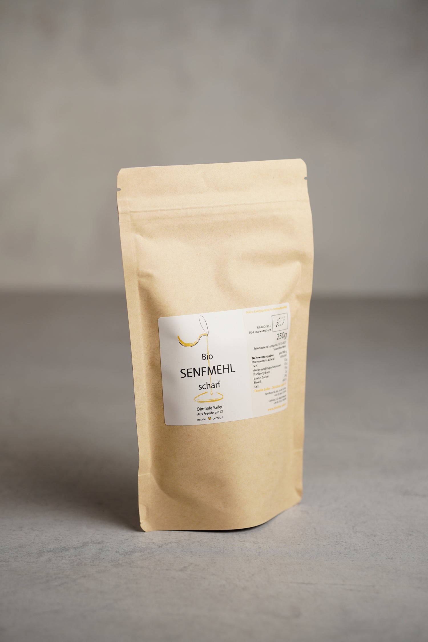 Senfmehl (scharf) Bio